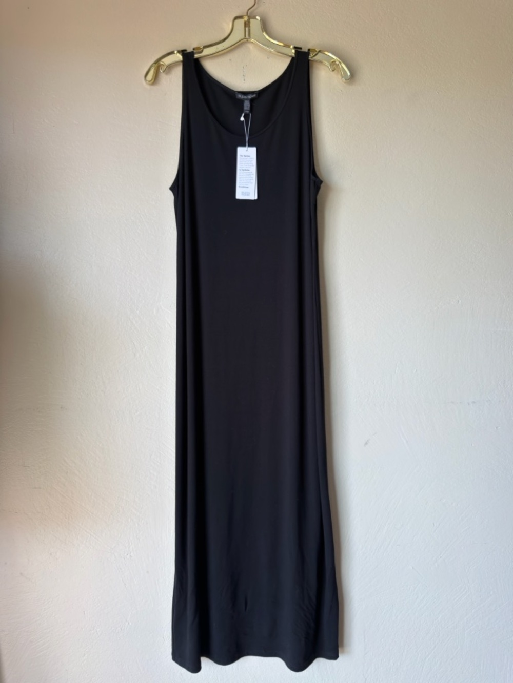 Eileen fisher jersey tank dress scoop neck full length medium nwt viscose - Picture 13 of 15